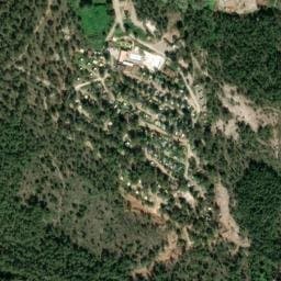 Vue satellite de Camping Club Les Cadenières à Villecroze