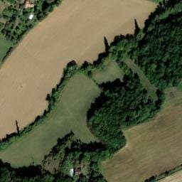 Vue satellite de Domaine de Calabel à Pouylebon