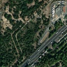 Vue satellite de Aire de camping-car à Lavérune à Lavérune
