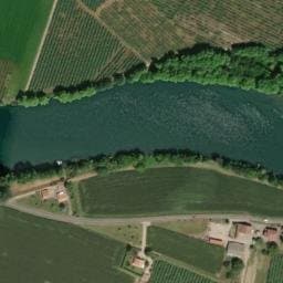 Vue satellite de Camping à la ferme - Ferme Lafond - Camping d’ilot à Peyrehorade