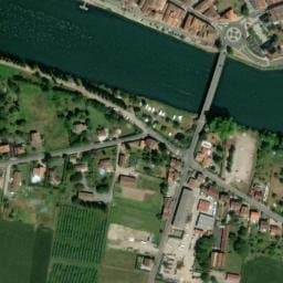 Vue satellite de Aire de Camping-Car des Gaves à Peyrehorade
