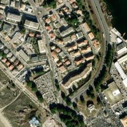 Vue satellite de Aire du Grau-du-Roi à Le Grau-du-Roi