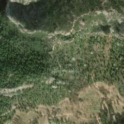 Vue satellite de Refuge Cézanne à Beaurecueil