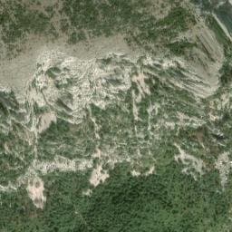 Vue satellite de Refuge Barthélémy Baudino à Saint-Antonin-sur-Bayon