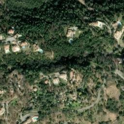 Vue satellite de Camping Les Philippons *** à Les Adrets-de-l'Estérel