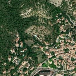 Vue satellite de Figuier à Puyloubier