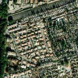 Vue satellite de L'Eden Hôtel de Plein Air à Le Grau-du-Roi