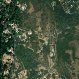 Vue satellite de Camping Vallon des Cigales à Cornillon-Confoux