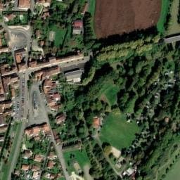 Vue satellite de L'Île du Pont à Mirande