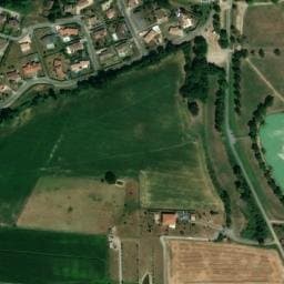 Vue satellite de Aire de camping-cars Saramon à Saramon