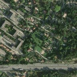 Vue satellite de Camping CityKamp Aix-en-Provence à Le Tholonet
