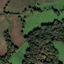Vue satellite de Aire de camping-cars du moulin à Garos