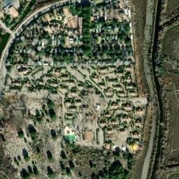 Vue satellite de Yelloh Village - Les Petits Camarguais - Côté Village à Le Grau-du-Roi