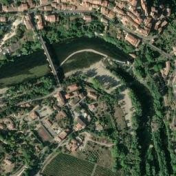 Vue satellite de Camping CAMPOTEL "Le Nice" à Causses-et-Veyran