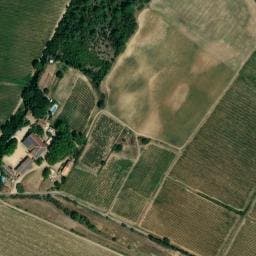Vue satellite de Domaine de la Conseillère à Lézignan-la-Cèbe