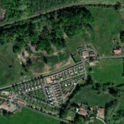 Vue satellite de Camping de la ferme des 4 chênes à Saint-Laurent-de-Gosse