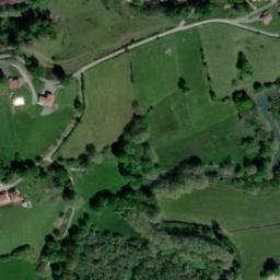 Vue satellite de Camping La Ferme des Quatre Chênes à Urt