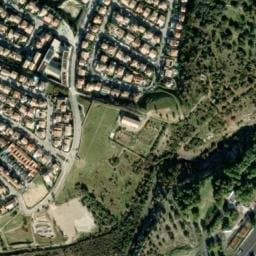 Vue satellite de Aire de Gigean à Gigean