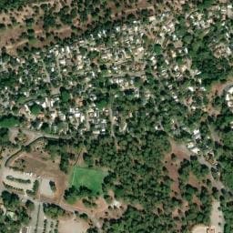 Vue satellite de Domaine du Pin de la Lègue à Les Adrets-de-l'Estérel
