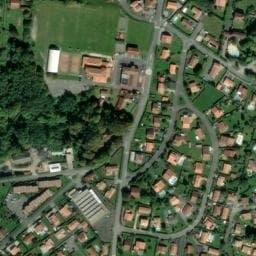 Vue satellite de Camping Etche Zahar à Urt