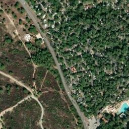 Vue satellite de Holiday Green à Les Adrets-de-l'Estérel