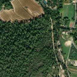 Vue satellite de Camping Le Grand Jardin à Châteauvert