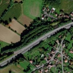 Vue satellite de Aire de Magret à Orthez