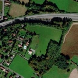 Vue satellite de Aire du Haut de Départ à Orthez