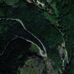 Vue satellite de Camping municipal à Lescout