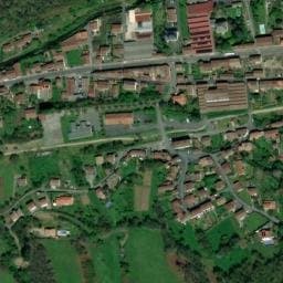 Vue satellite de Aire de camping-car à Saint-Pons-de-Thomières à Saint-Pons-de-Thomières