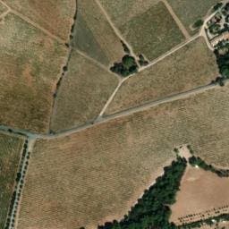 Vue satellite de CAMPING LES ARESQUIERS à Vic-la-Gardiole