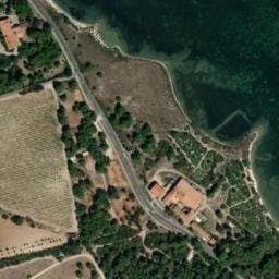 Vue satellite de Camping à la ferme les Aresquiers à Vic-la-Gardiole