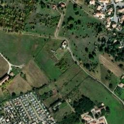 Vue satellite de Camping à Le Muy à Le Muy