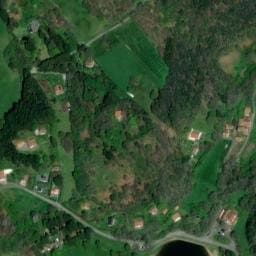 Vue satellite de Aire Du Lac Des Montagnès à Aiguefonde