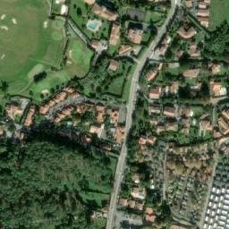 Vue satellite de Camping Ilbarritz à Bidart