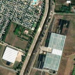 Vue satellite de Camping Siblu le Montourey à Fréjus