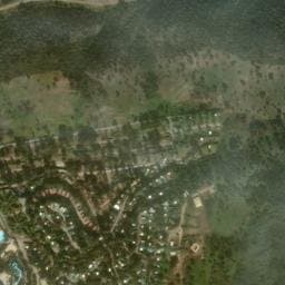 Vue satellite de Esterel à Théoule-sur-Mer