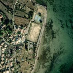 Vue satellite de Camping Lou Labech à Bouzigues