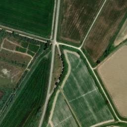 Vue satellite de Aire de la Louisiane à Port-Saint-Louis-du-Rhône