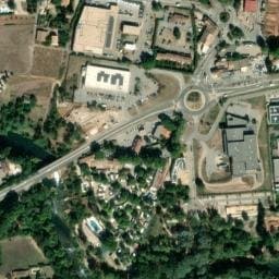 Vue satellite de L’Eau Vive à Les Arcs