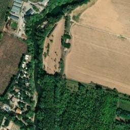 Vue satellite de Camping du Moulin des Iscles à Le Muy
