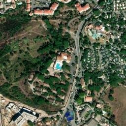 Vue satellite de Sandaya Domaine du Colombier à Puget-sur-Argens