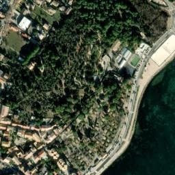 Vue satellite de Camping municipal Pech d'Ay à Balaruc-les-Bains