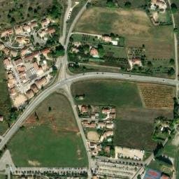 Vue satellite de Aire de camping-car à Châteauvert à Châteauvert