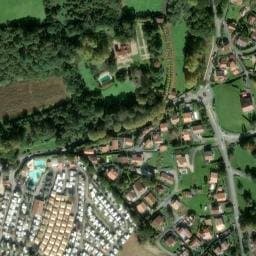 Vue satellite de Domaine Berrua à Bidart