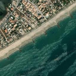 Vue satellite de Camping Aigue Marine à Frontignan