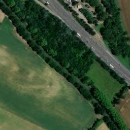 Vue satellite de Aire de Baziège à Villenouvelle