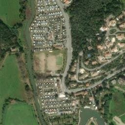 Vue satellite de Rive de l'Agay à Théoule-sur-Mer