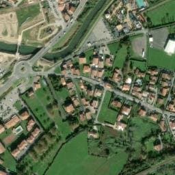 Vue satellite de Camping de la Plage à Bidart