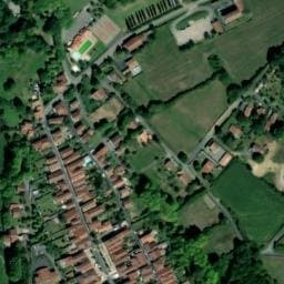 Vue satellite de La Bastide-Clairence à Bonloc